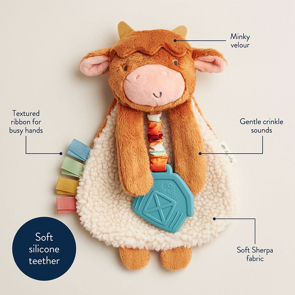 Itzy LoveyTM Plush and Teether Toy - Image 18