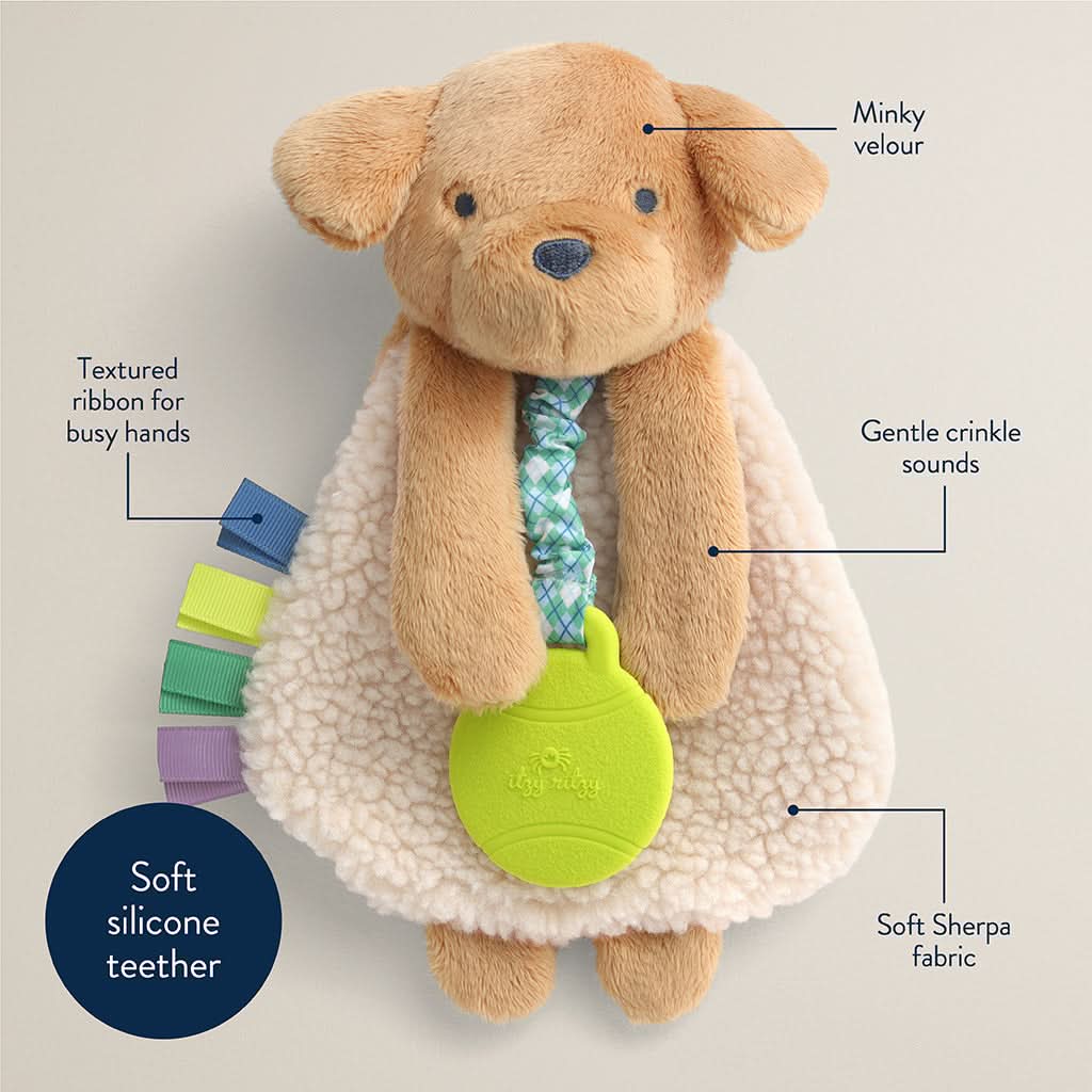Itzy LoveyTM Plush and Teether Toy - Image 25