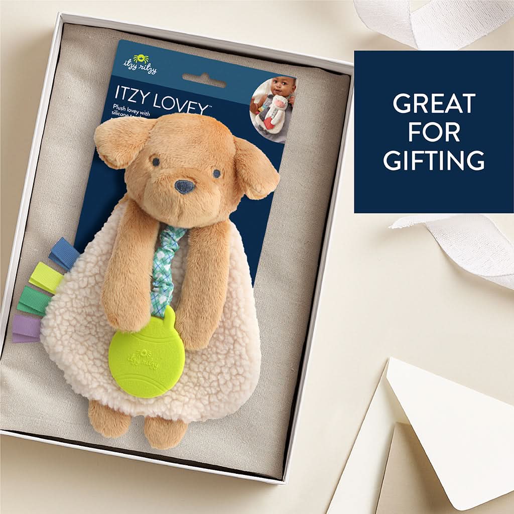 Itzy LoveyTM Plush and Teether Toy - Image 27