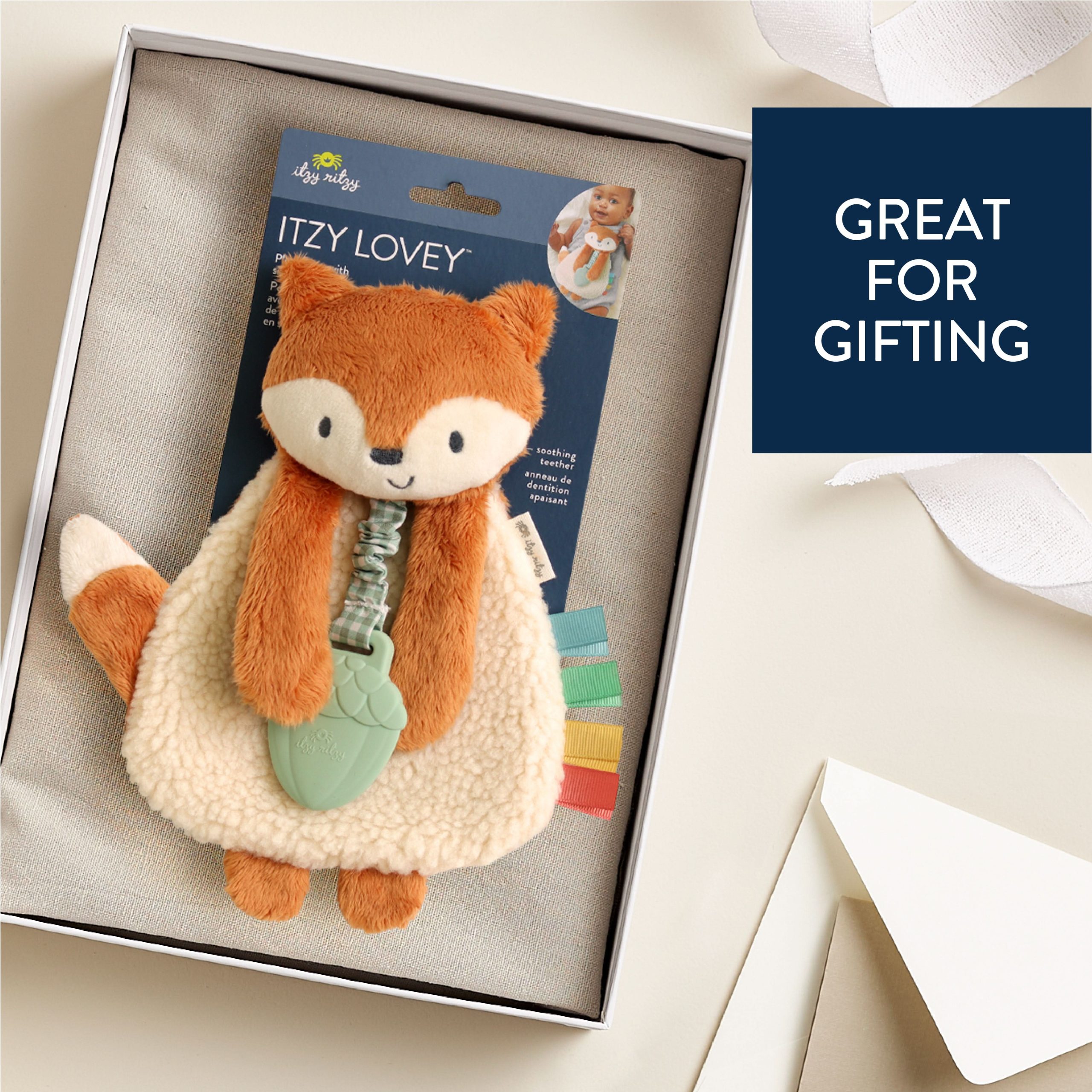 Babylist x Itzy LoveyTM Plush and Teether Toy - Image 5