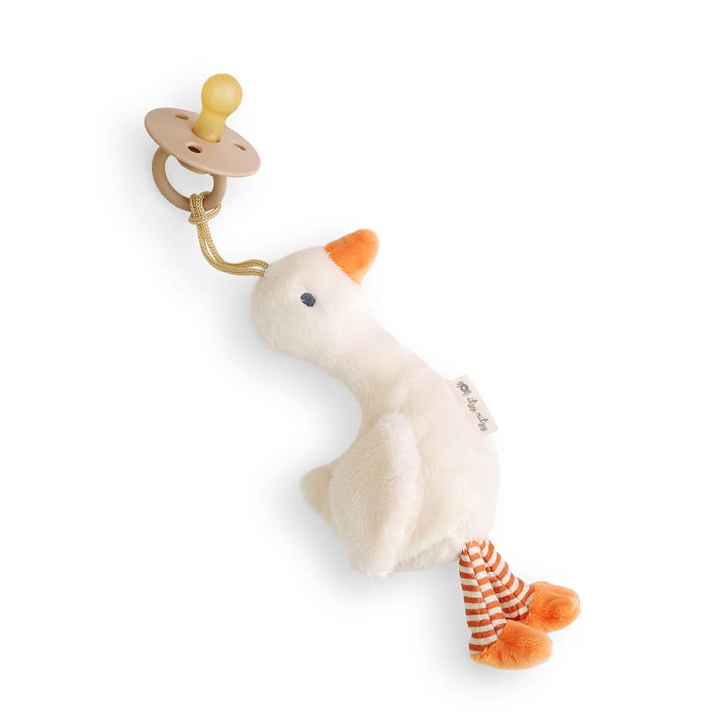 Bitzy PalTM Natural Rubber Pacifier & Lovey - Image 3