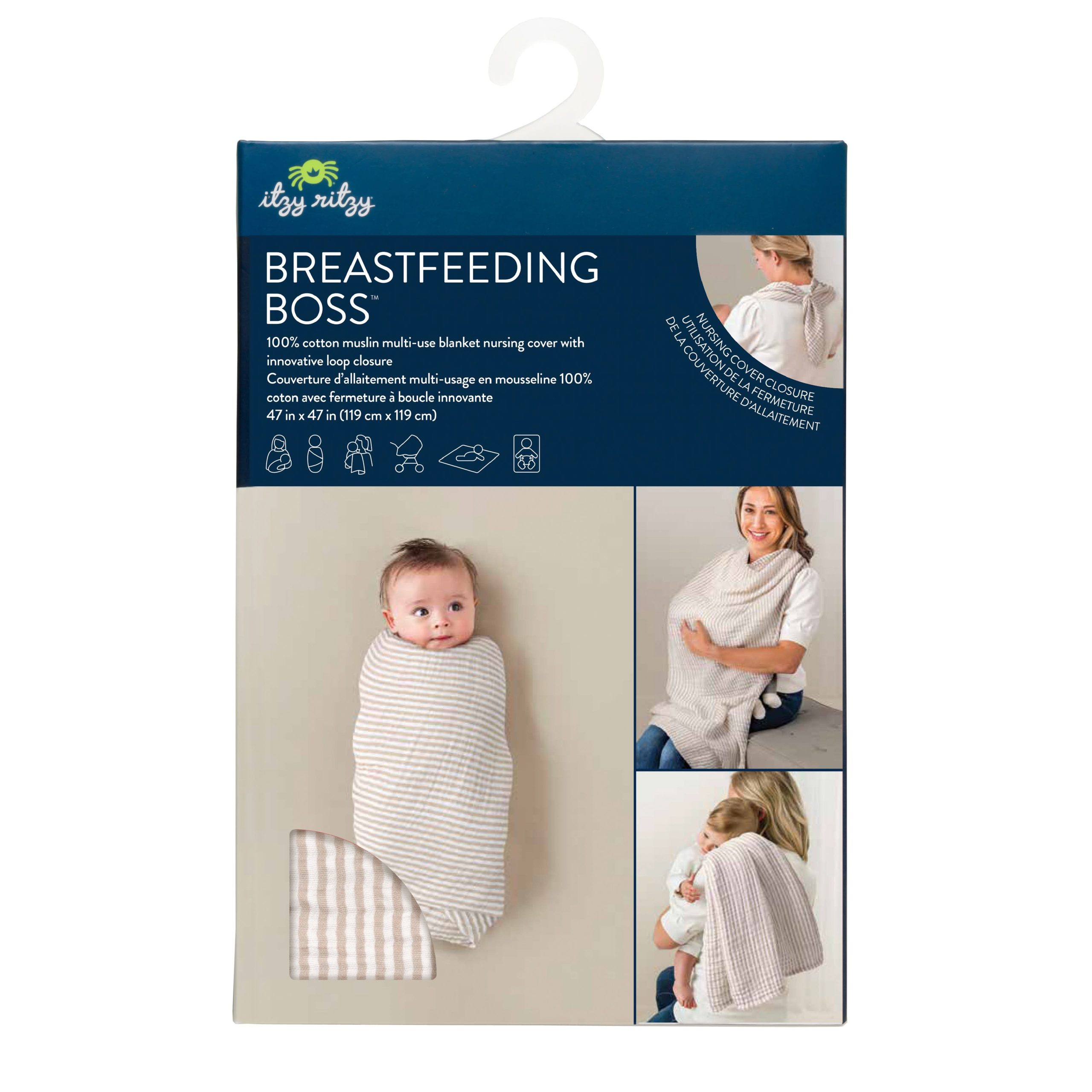 Breastfeeding BossTM A Multitasking Must-Have for Nursing. Swaddling & More - Image 6